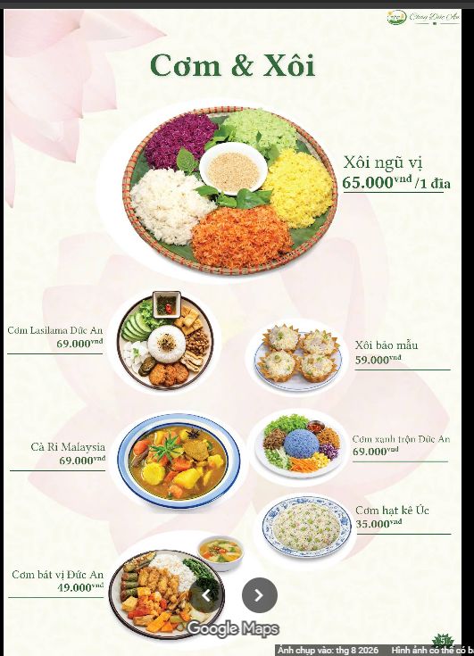 Cơm · Xôi · Cháo