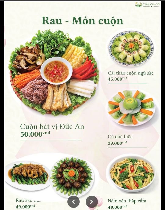 Rau · Món cuộn