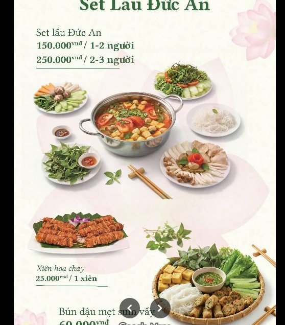 Set lẩu Đức An