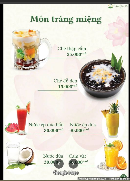 Tráng miệng & Đồ uống